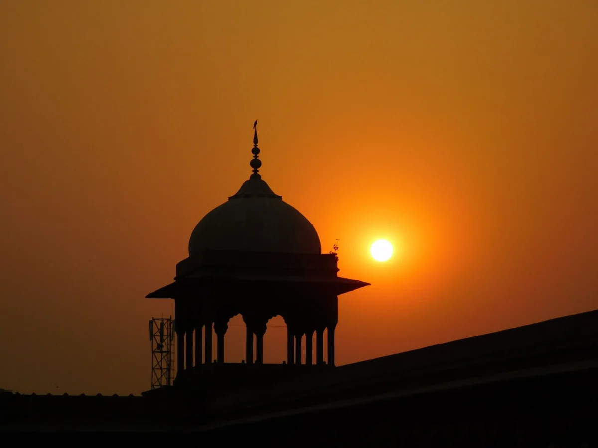 Scenic view of a romantic hotel in the heart of Delhi