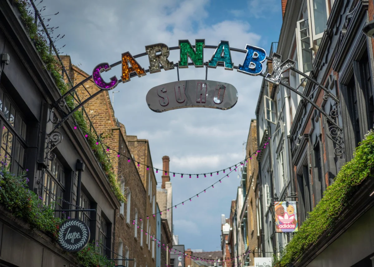 Charming boutique-lined streets in London for shopping enthusiasts