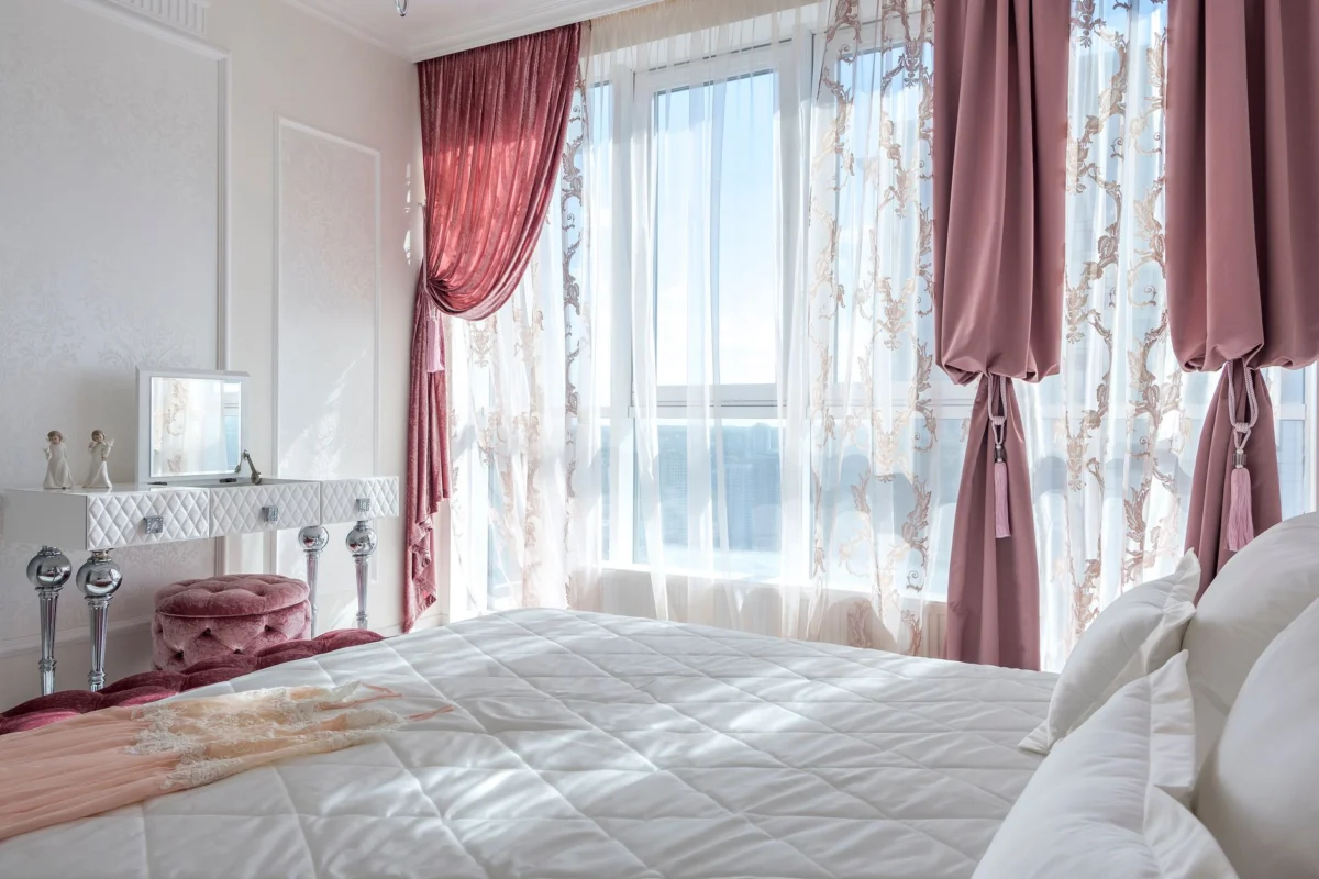 Luxury romantic bedroom suite in Phuket