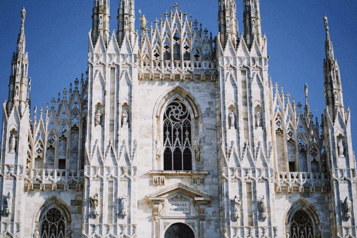 The majestic skyline of Milan featuring the cathedral
