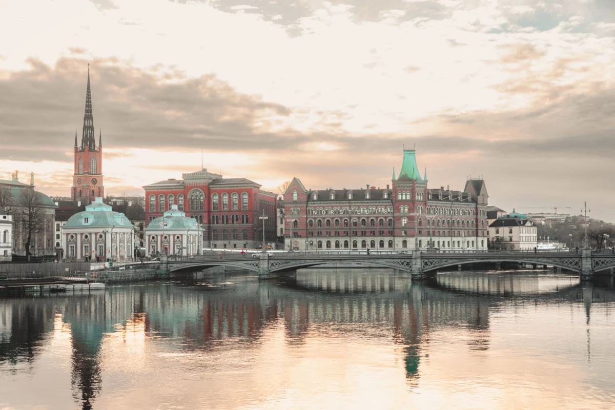 Oslo skyline featuring historic buildings