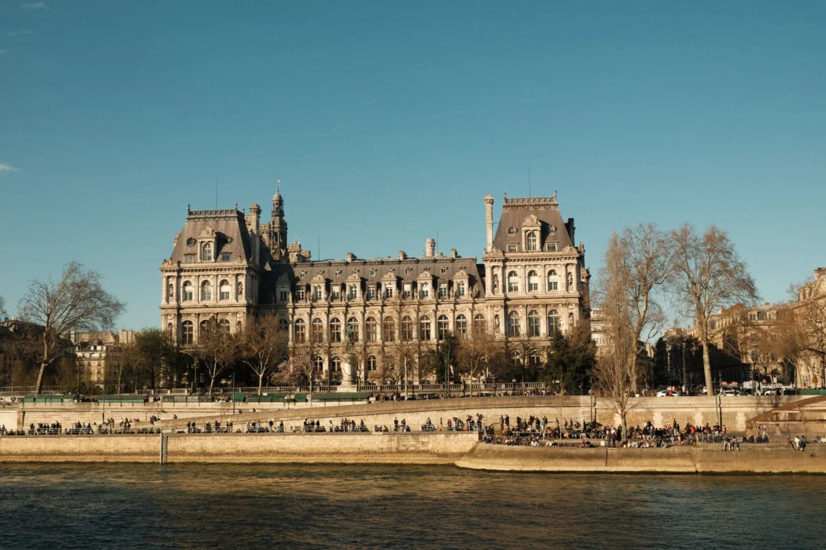 Historic hotel exterior in Paris exuding classic charm