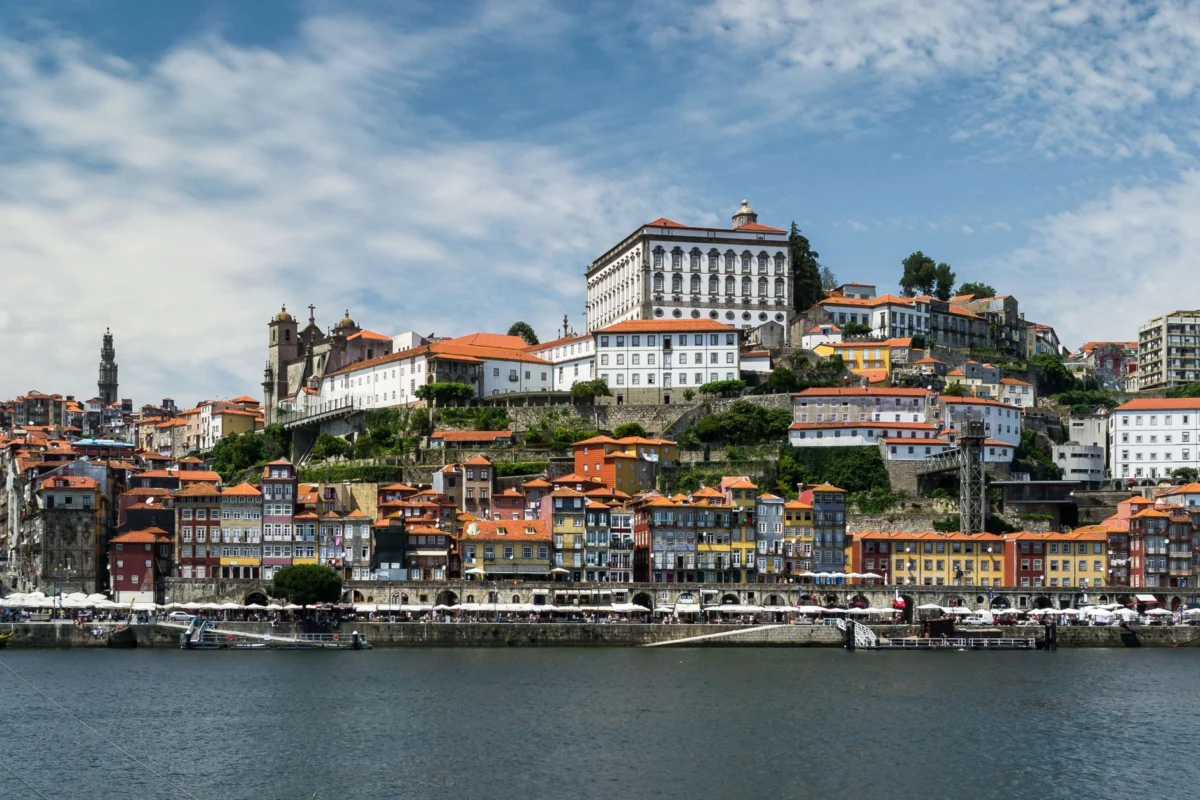 Scenic view of Porto's riverside, perfect for romance