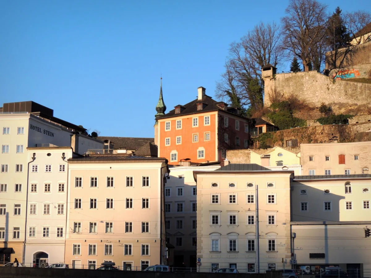 Romantic hotel room in Salzburg with cultural decor