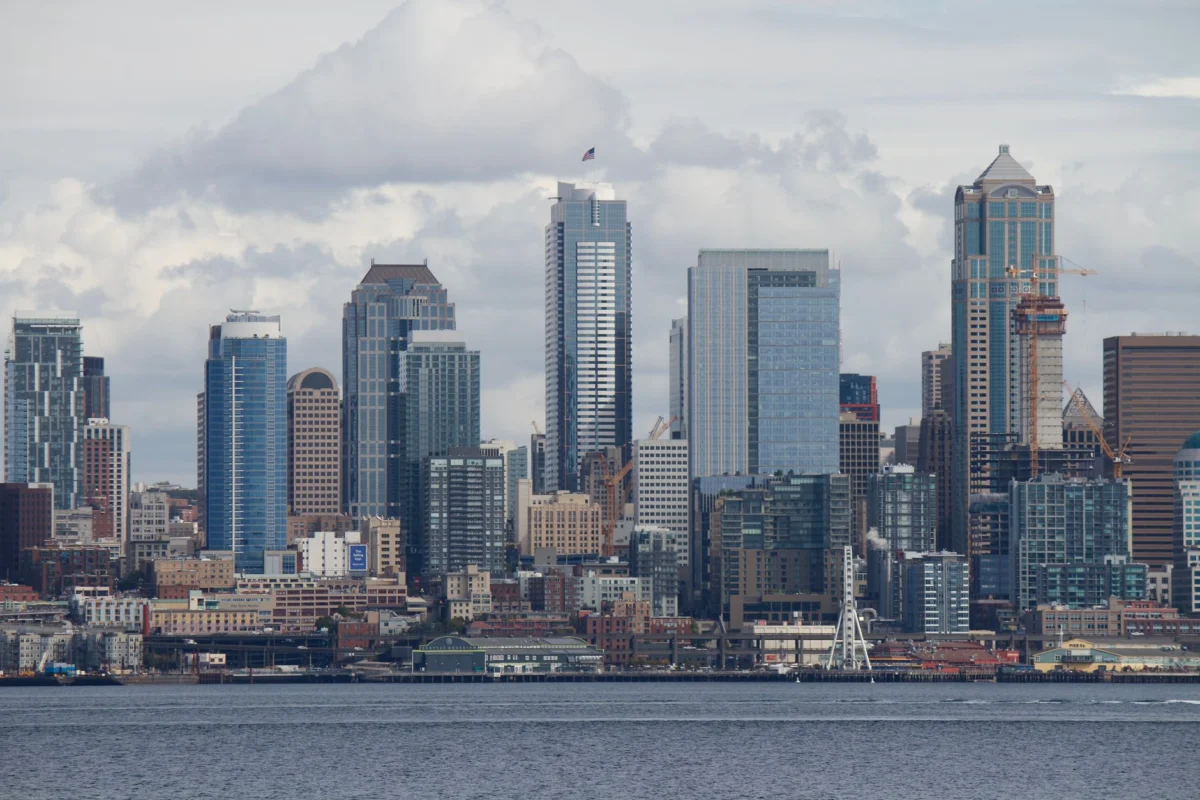 Seattle skyline with iconic Space Needle and cityscape