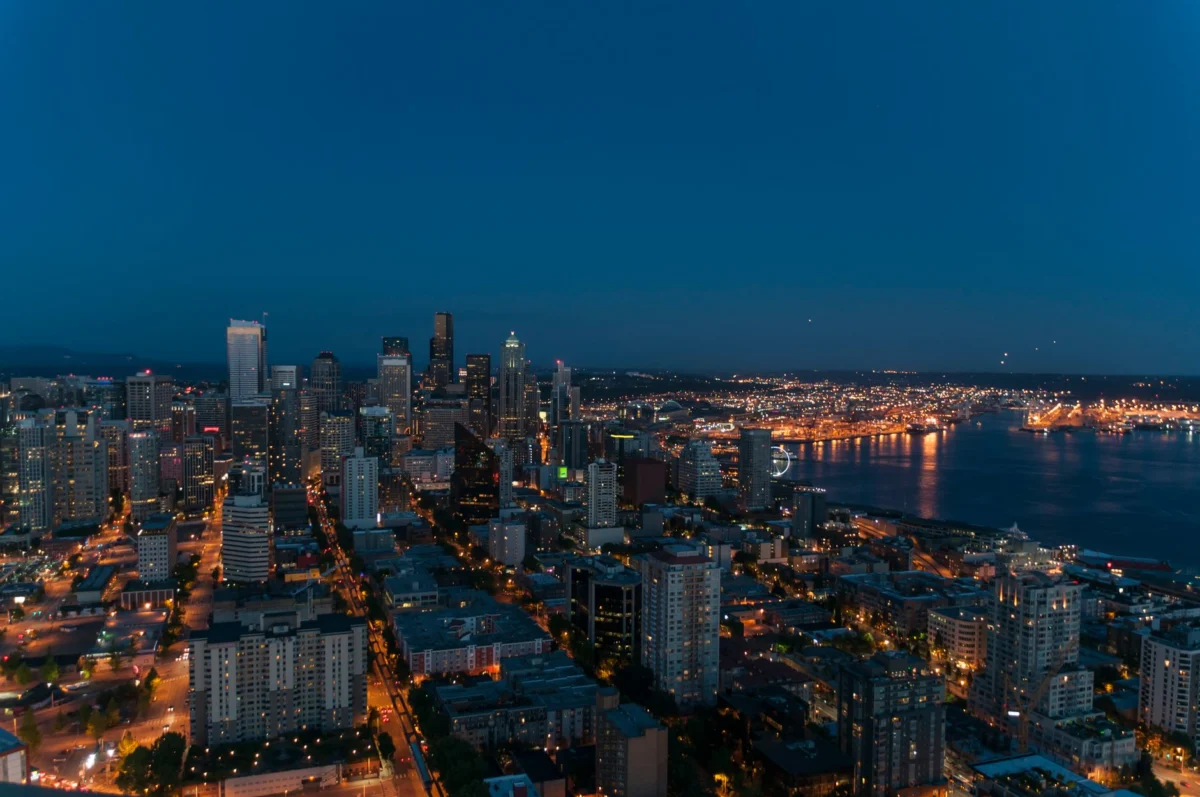 Seattle skyline with iconic Space Needle