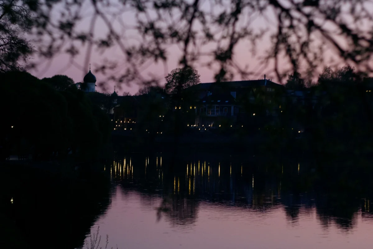 The serene riverside in Turku, perfect for a romantic evening