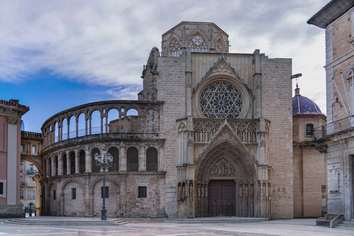 View of Valencia's gothic architecture, ideal for history enthusiasts