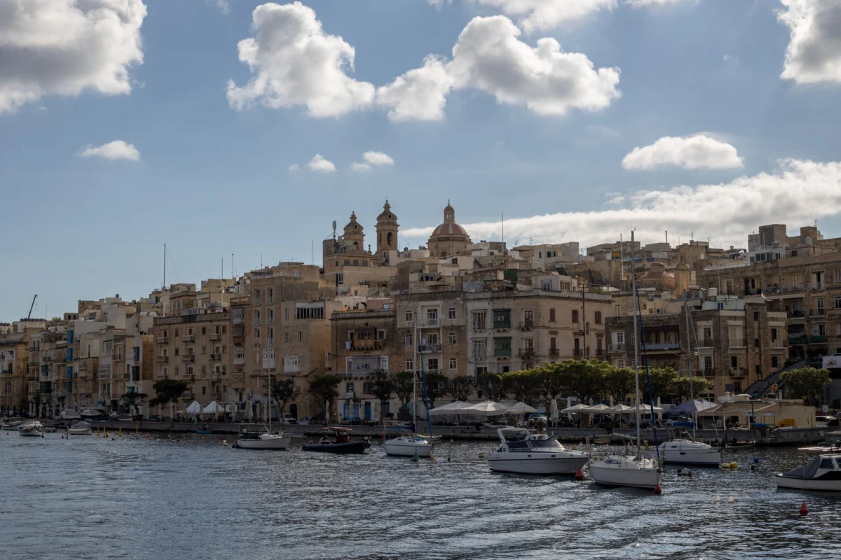 Stunning view of Valletta's skyline with historic landmarks