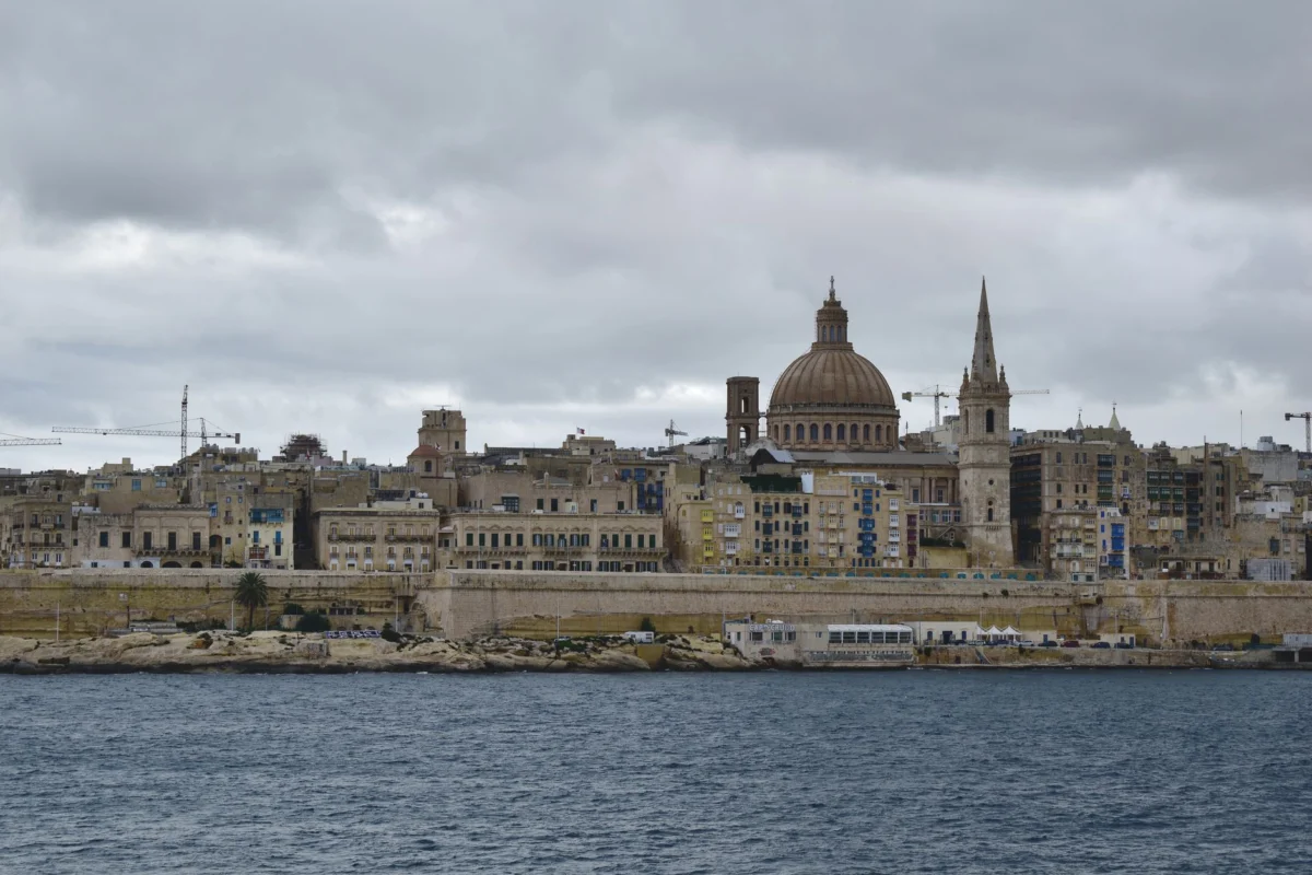 Stunning view of Valletta's historic skyline