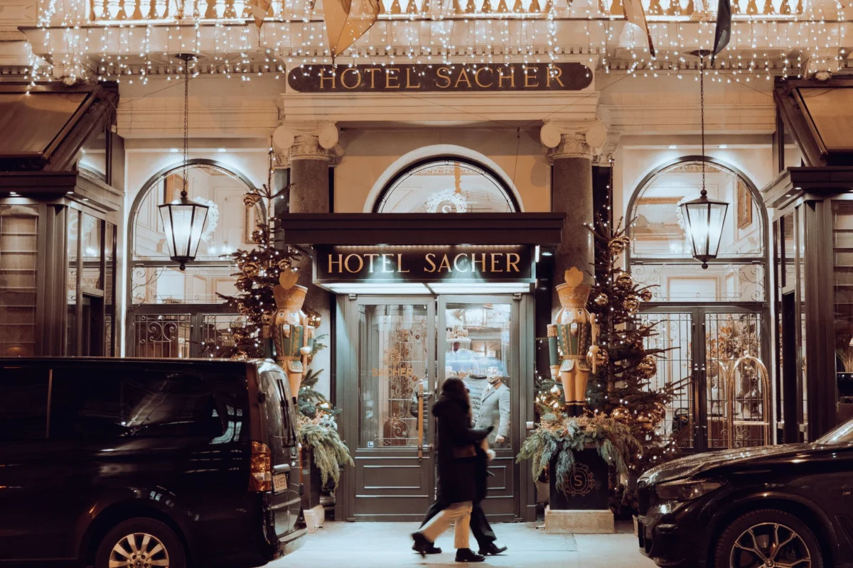 Romantic view of Vienna's iconic architecture