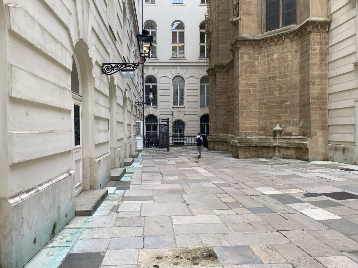 A peaceful street in Vienna, perfect for a relaxing stay