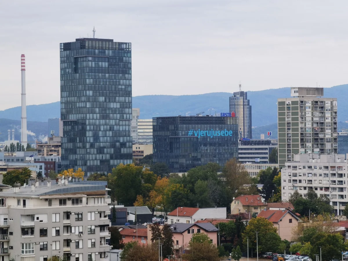 Scenic view of Zagreb's skyline for first-time visitors