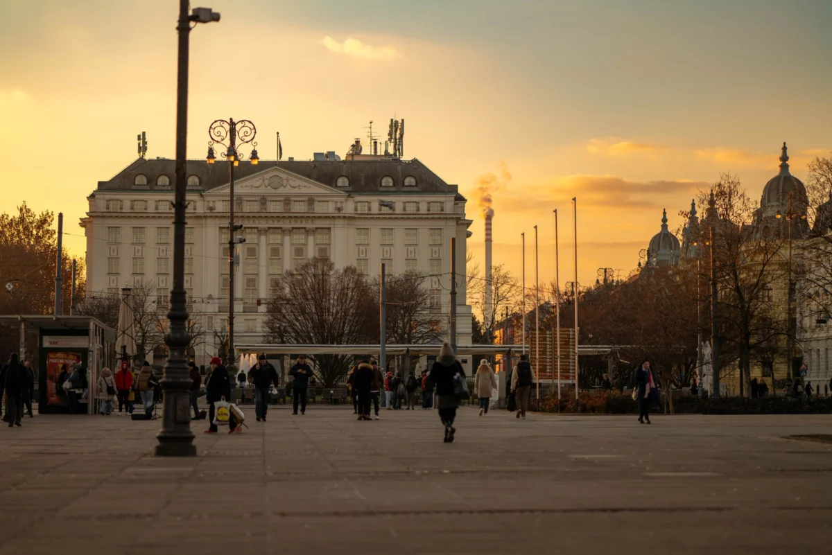 Romantic sunset view of Zagreb skyline highlighting hidden gems