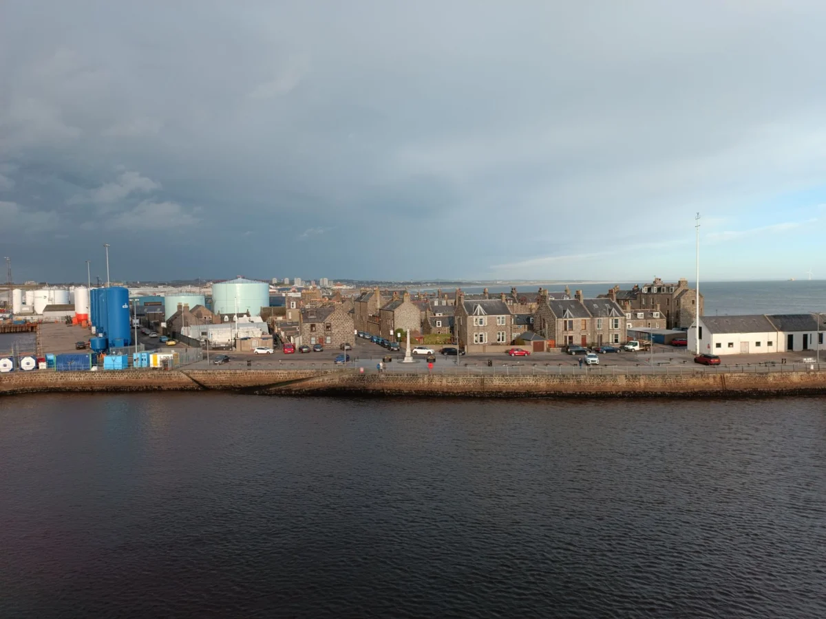 The picturesque skyline of Aberdeen showcasing its vibrant cityscape