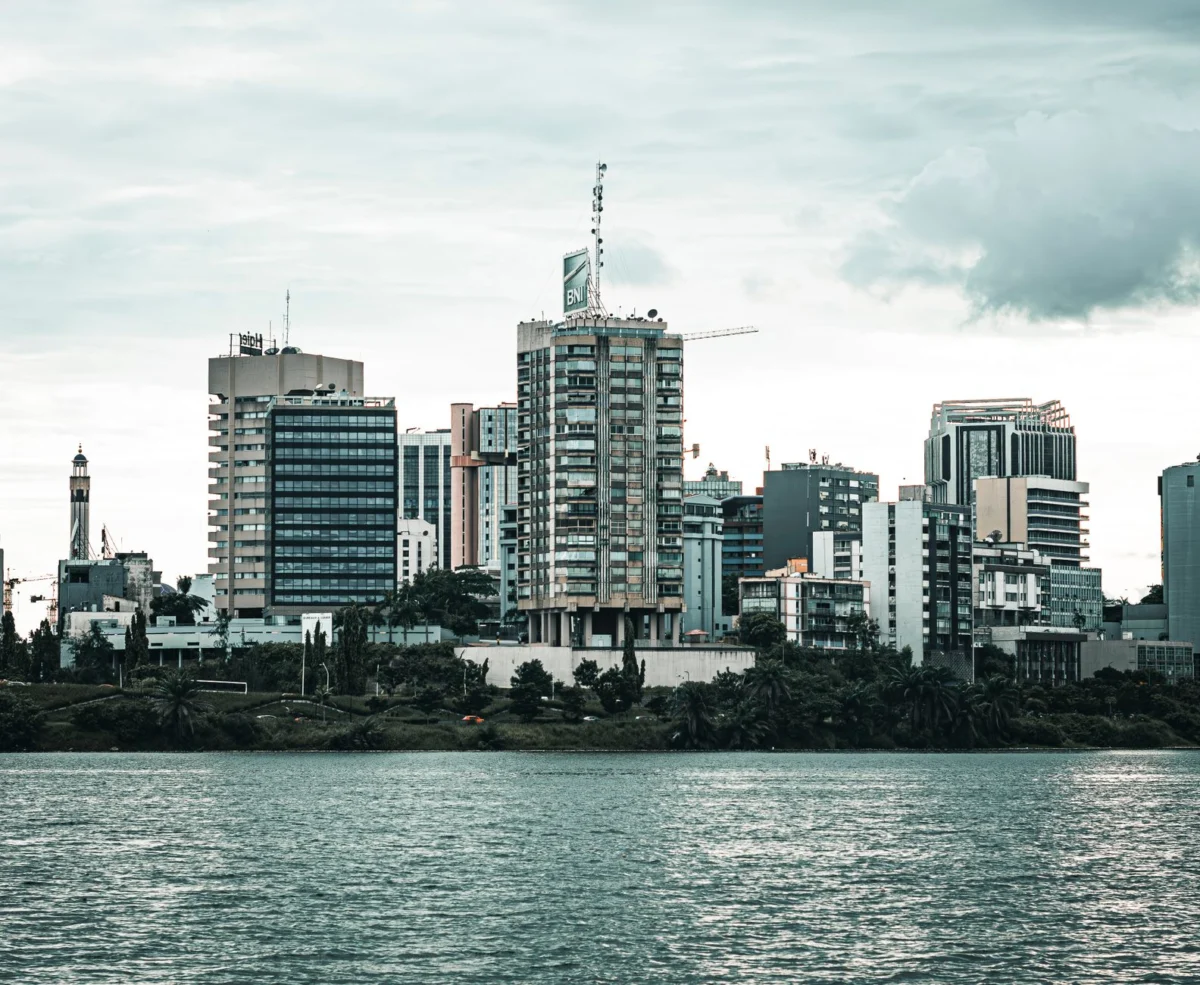 Abidjan's dynamic skyline featuring modern architecture