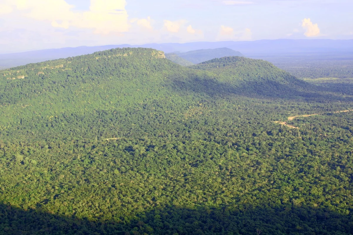 Scenic view of Blantyre's mountain landscapes