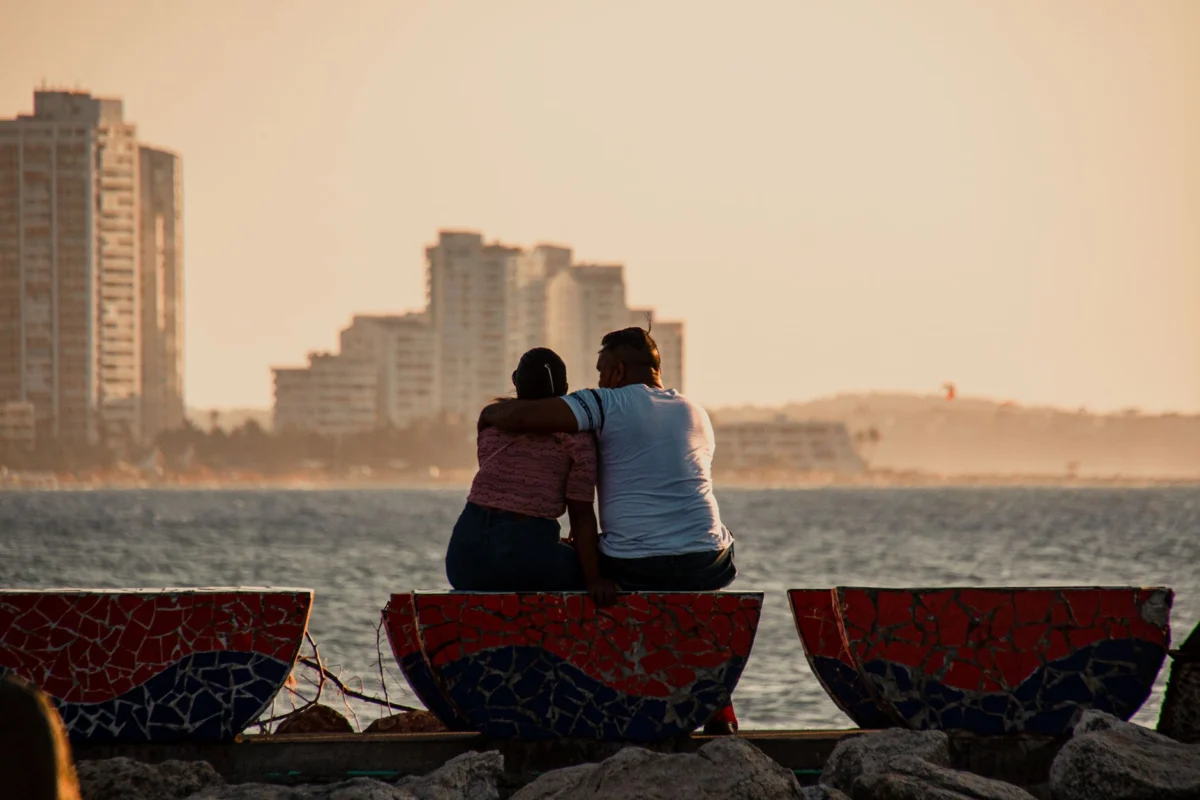 Scenic view of Cartagena's romantic skyline and historic neighborhoods