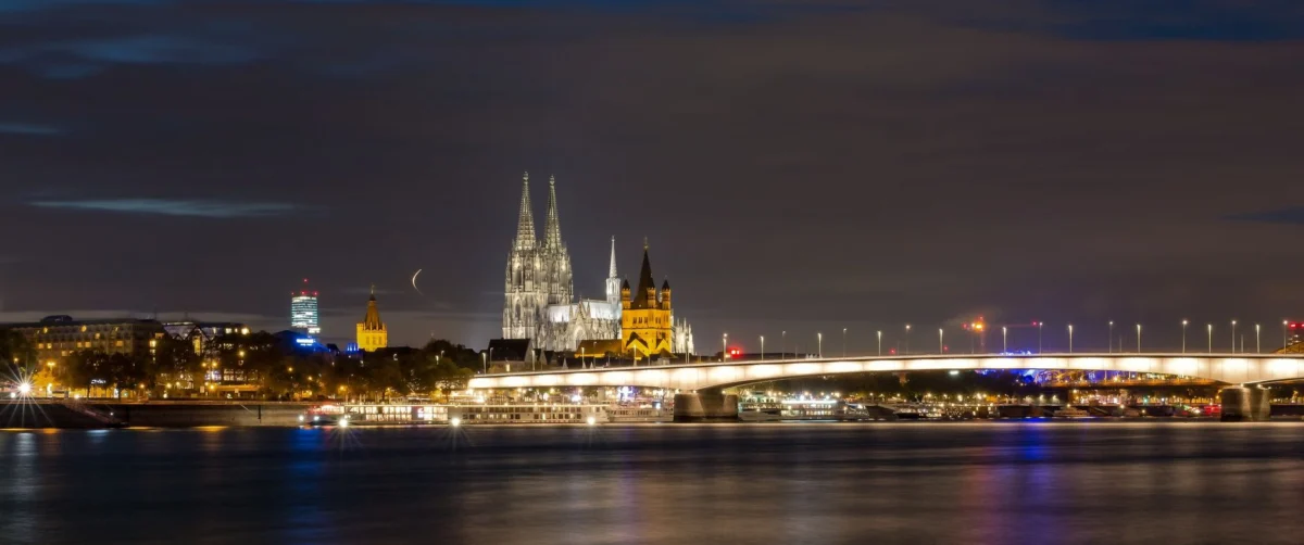 Stunning Cologne skyline featuring the iconic cathedral