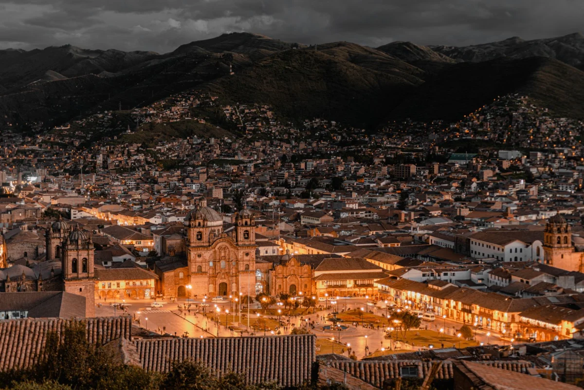 Breathtaking panoramic view of Cusco’s historic skyline