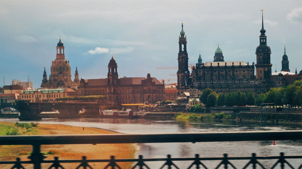 A panoramic view of Dresden's historic skyline