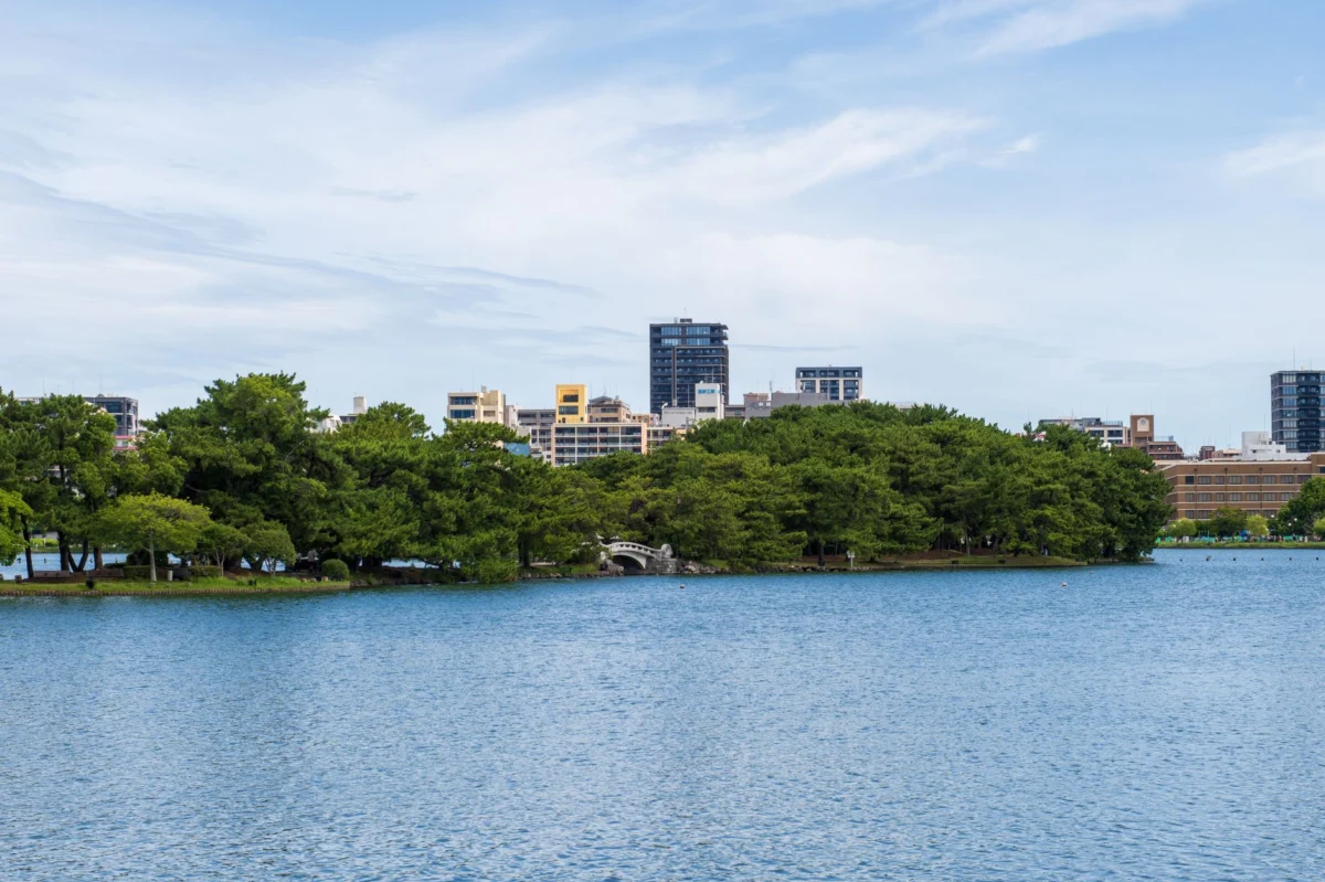 Stunning view of Fukuoka skyline, perfect for romantic travel inspiration