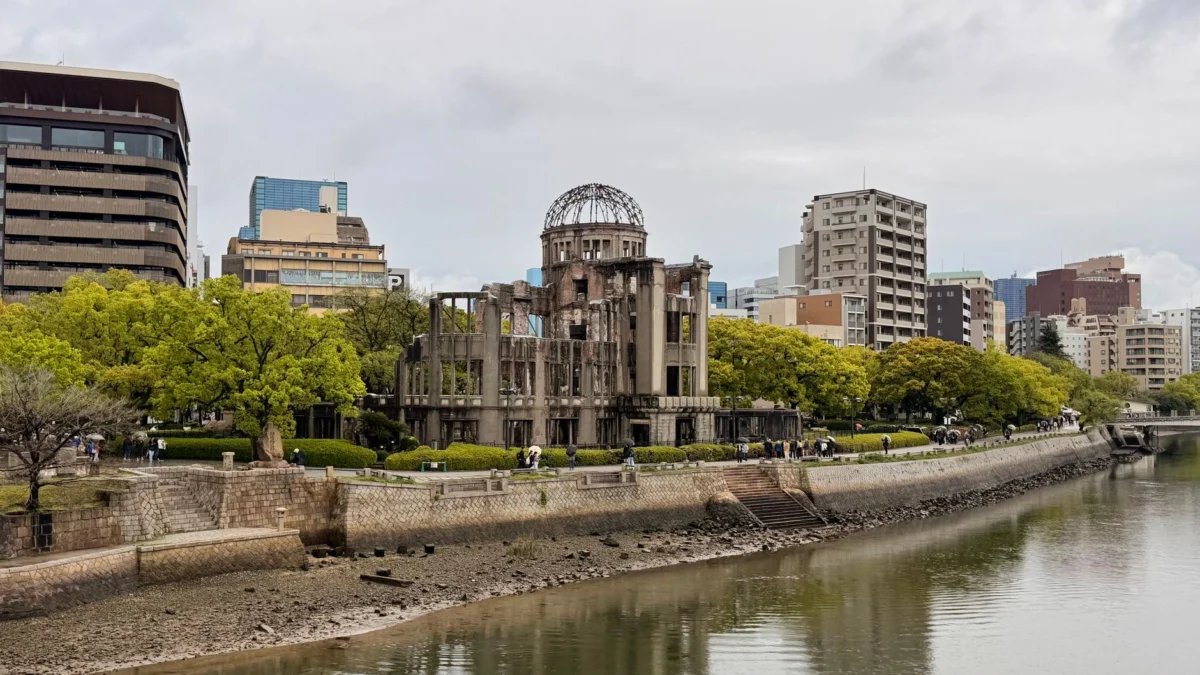 Scenic view of Hiroshima featuring the Peace Memorial