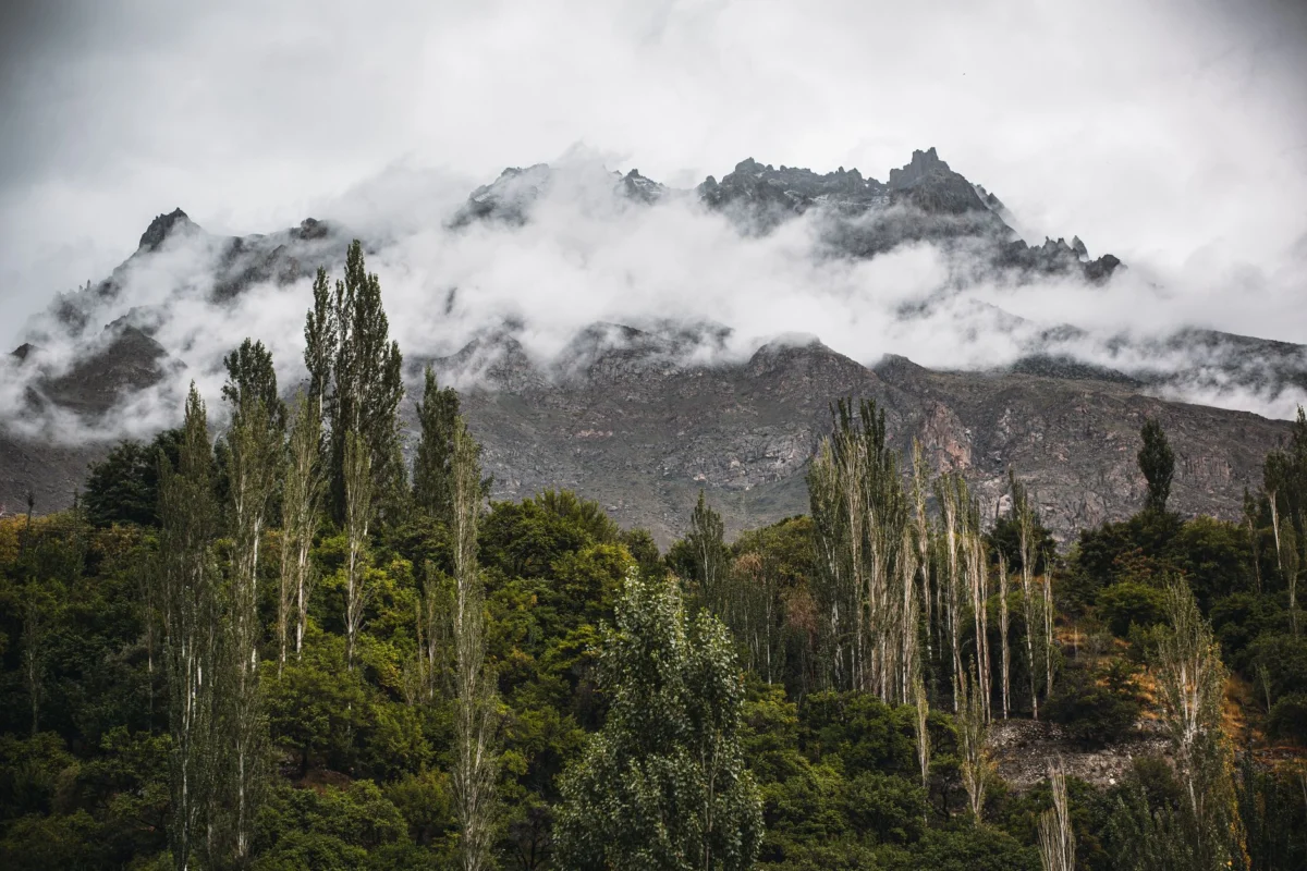 Stunning mountain vistas in Hunza Valley