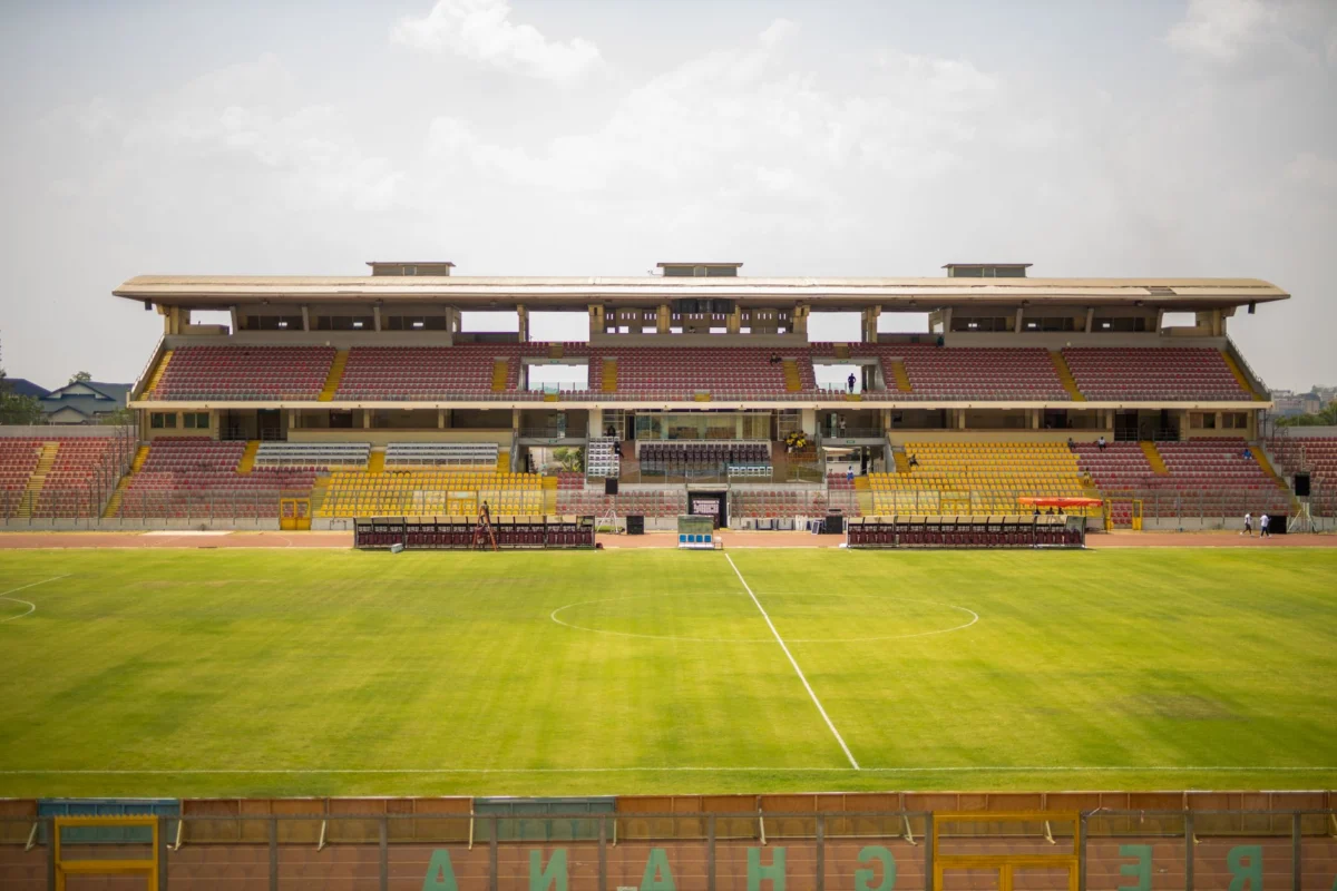Panoramic view of Kumasi highlighting key landmarks