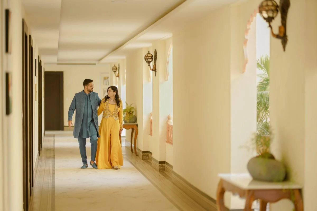 Couple enjoying a romantic stay at a heritage hotel in Langkawi