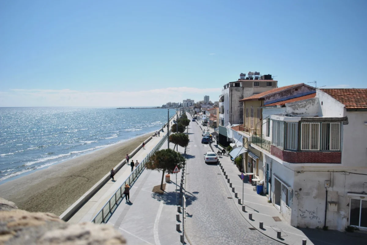 Larnaca skyline with Promenade views