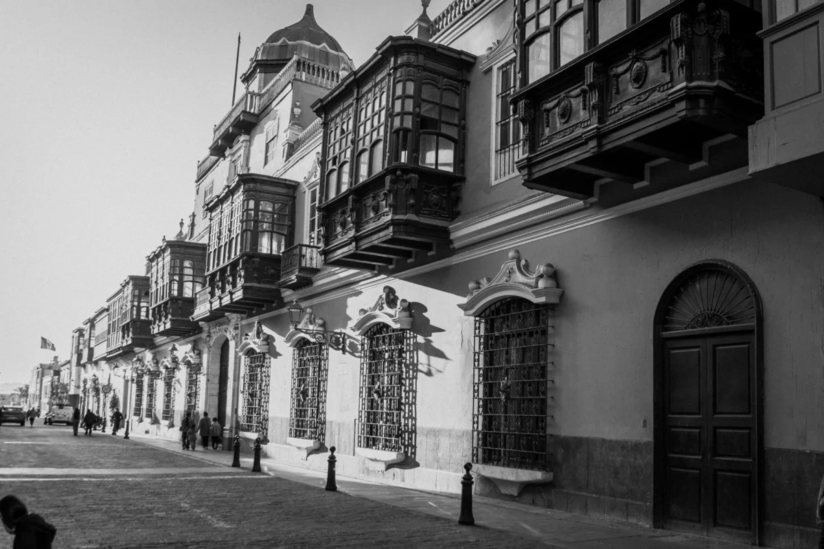 Historic architecture in downtown Lima, showcasing cultural allure