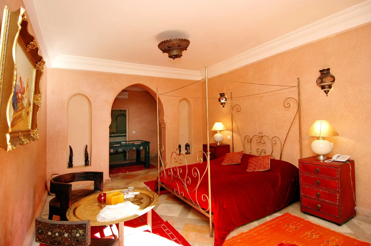 Luxurious hotel room with stunning views in Granada