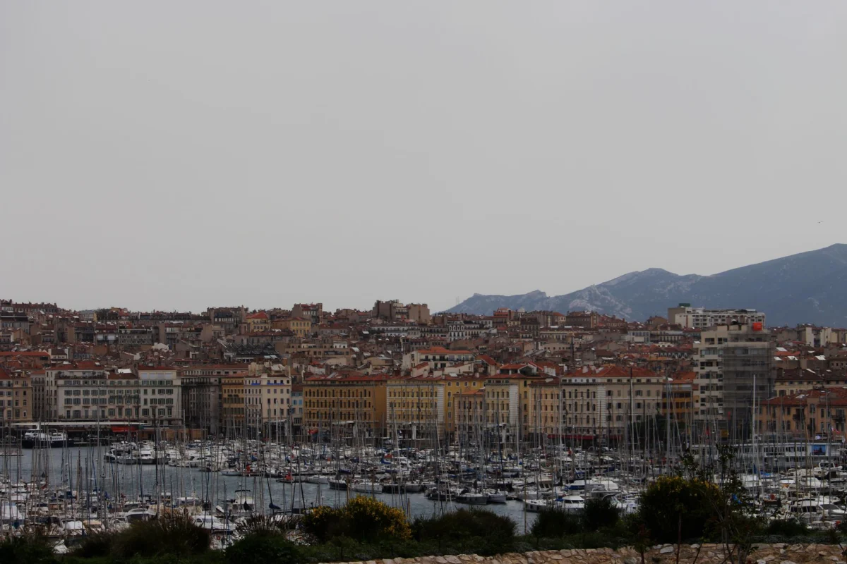 Skyline view of Marseille Vieux Port, an iconic business travel destination