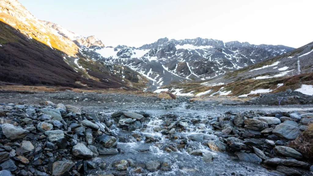 Martial Glacier Area