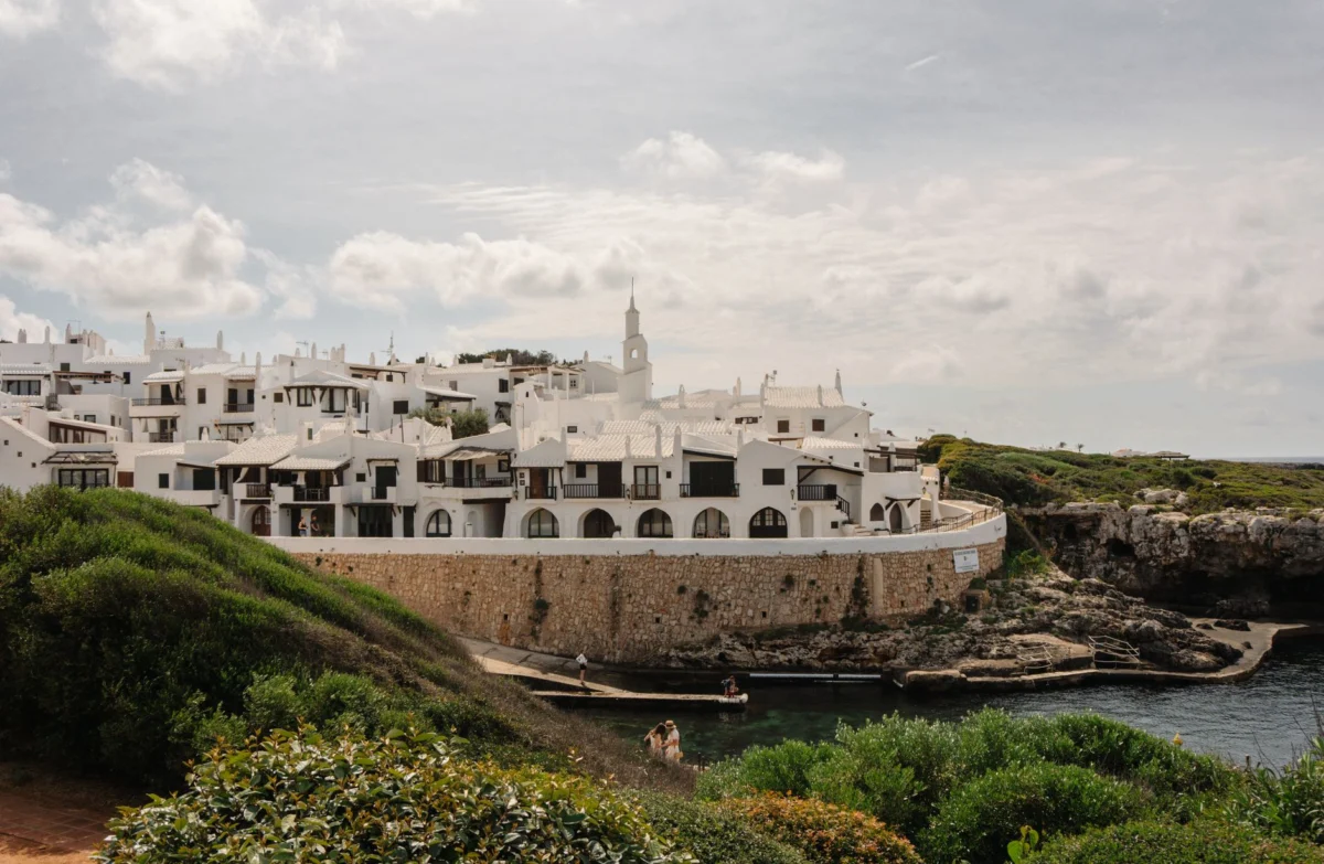 Historic building in Menorca with romantic ambiance