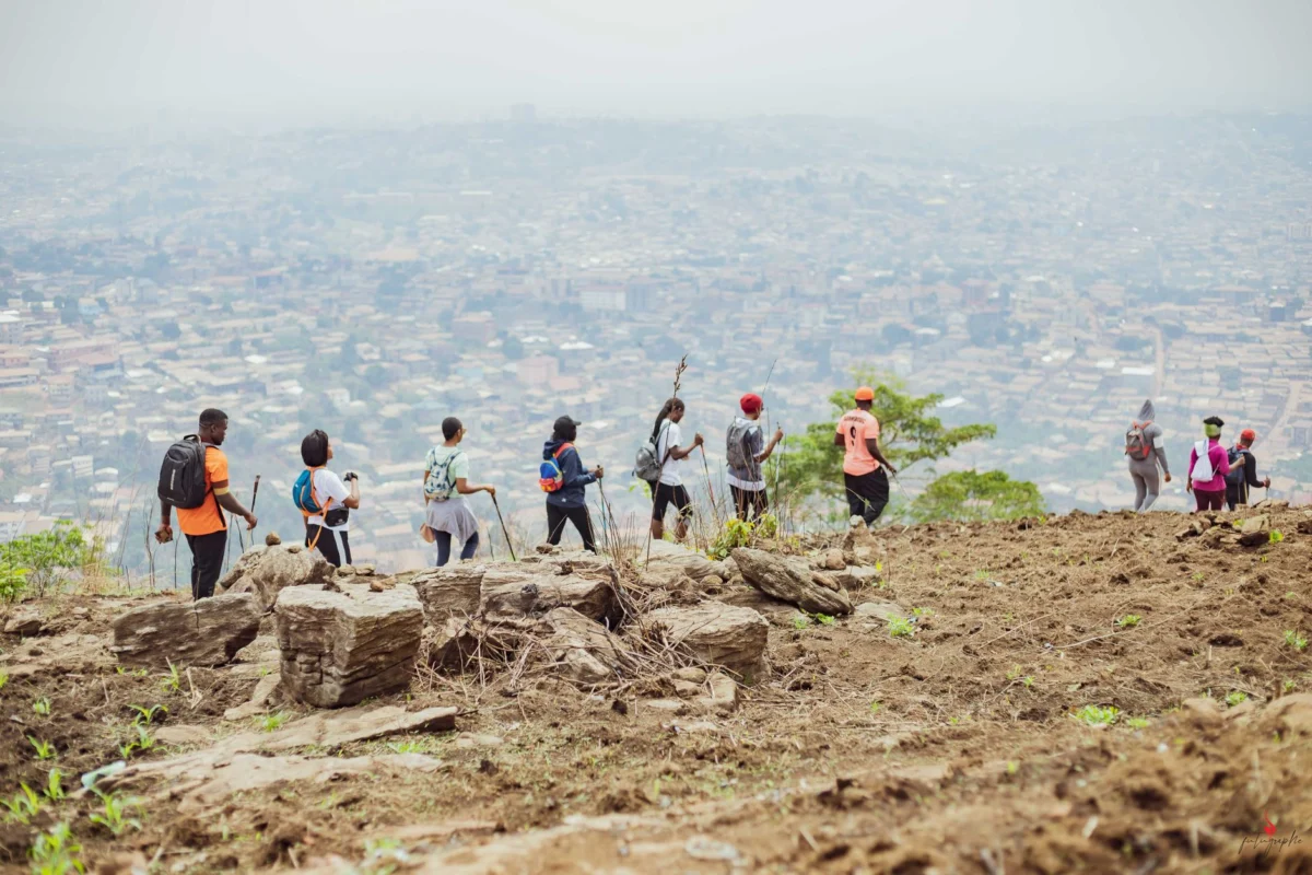 Breathtaking view of Musanze's lush hills perfect for trekking
