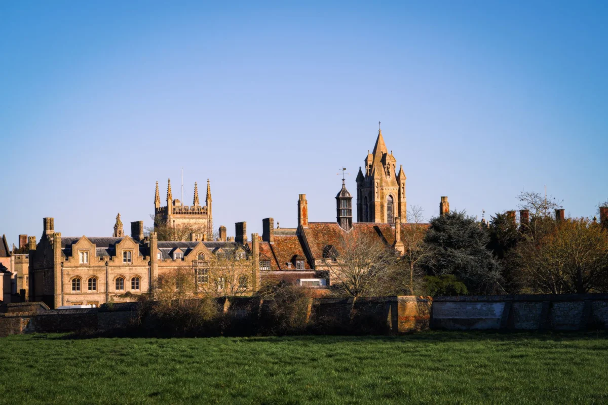 Romantic view of Oxford's historic skyline