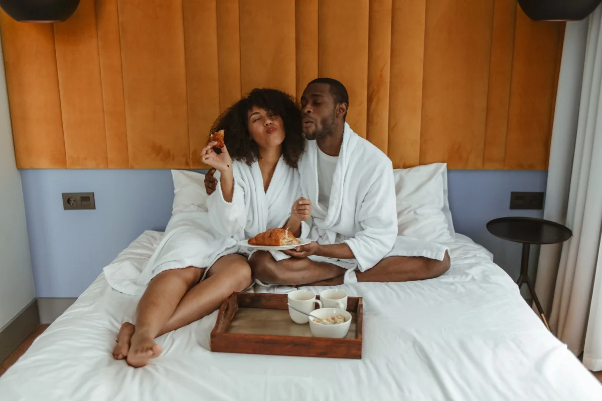 Romantic hotel room setting in Nuku'alofa ideal for couples