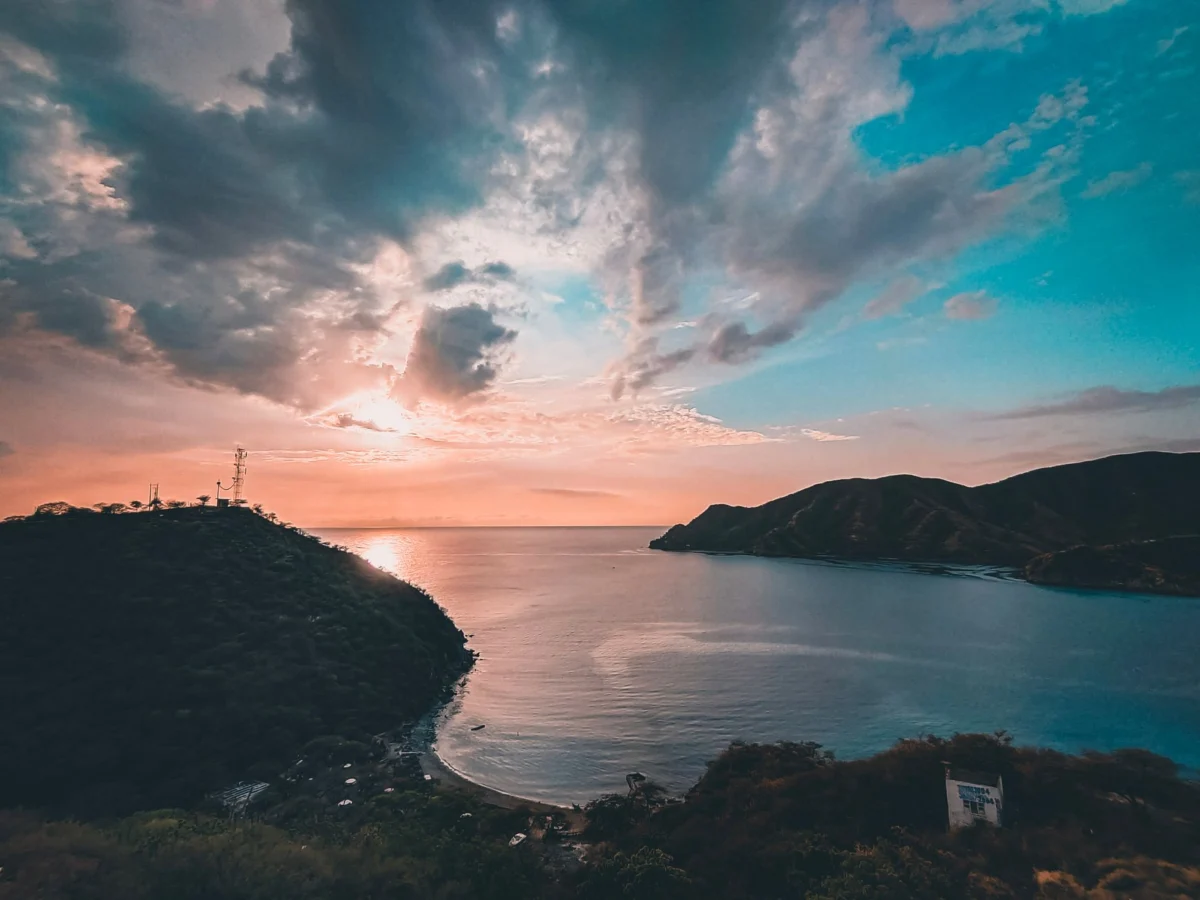 Couple enjoying a sunset on Tarrafal coastline