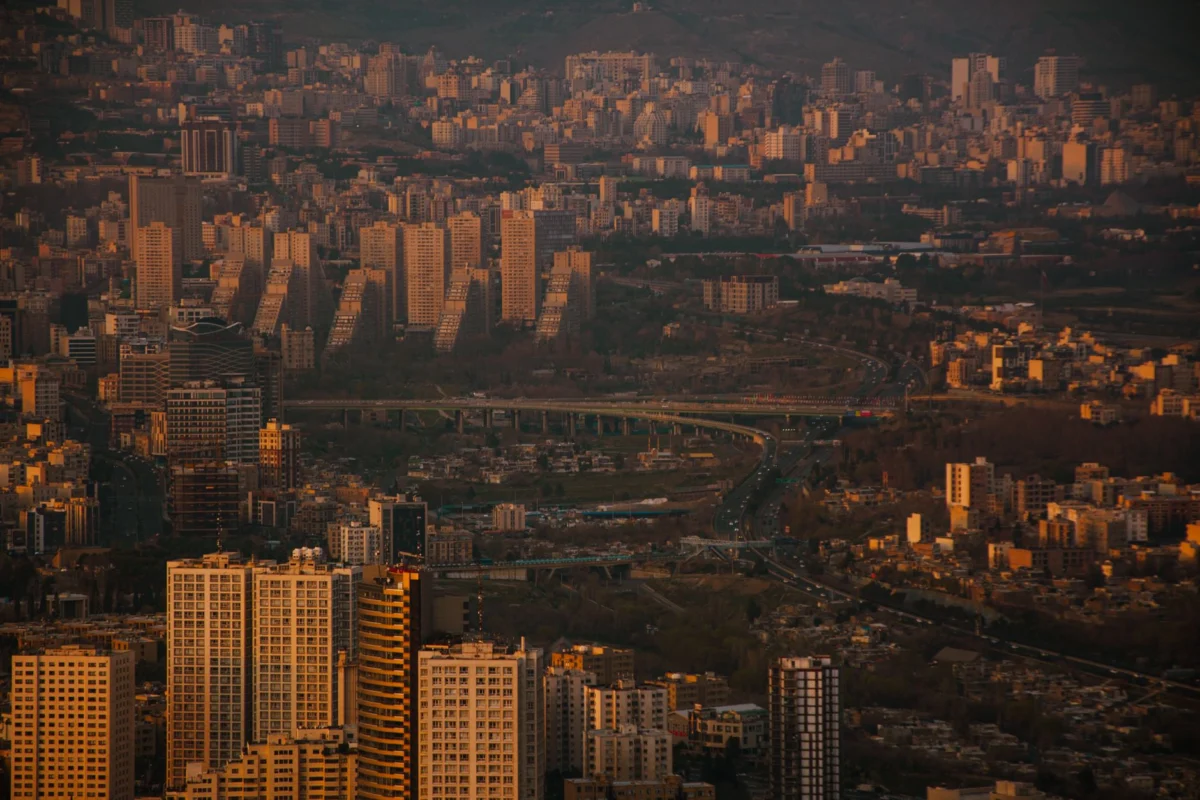 Stunning Tehran skyline offering panoramic city views