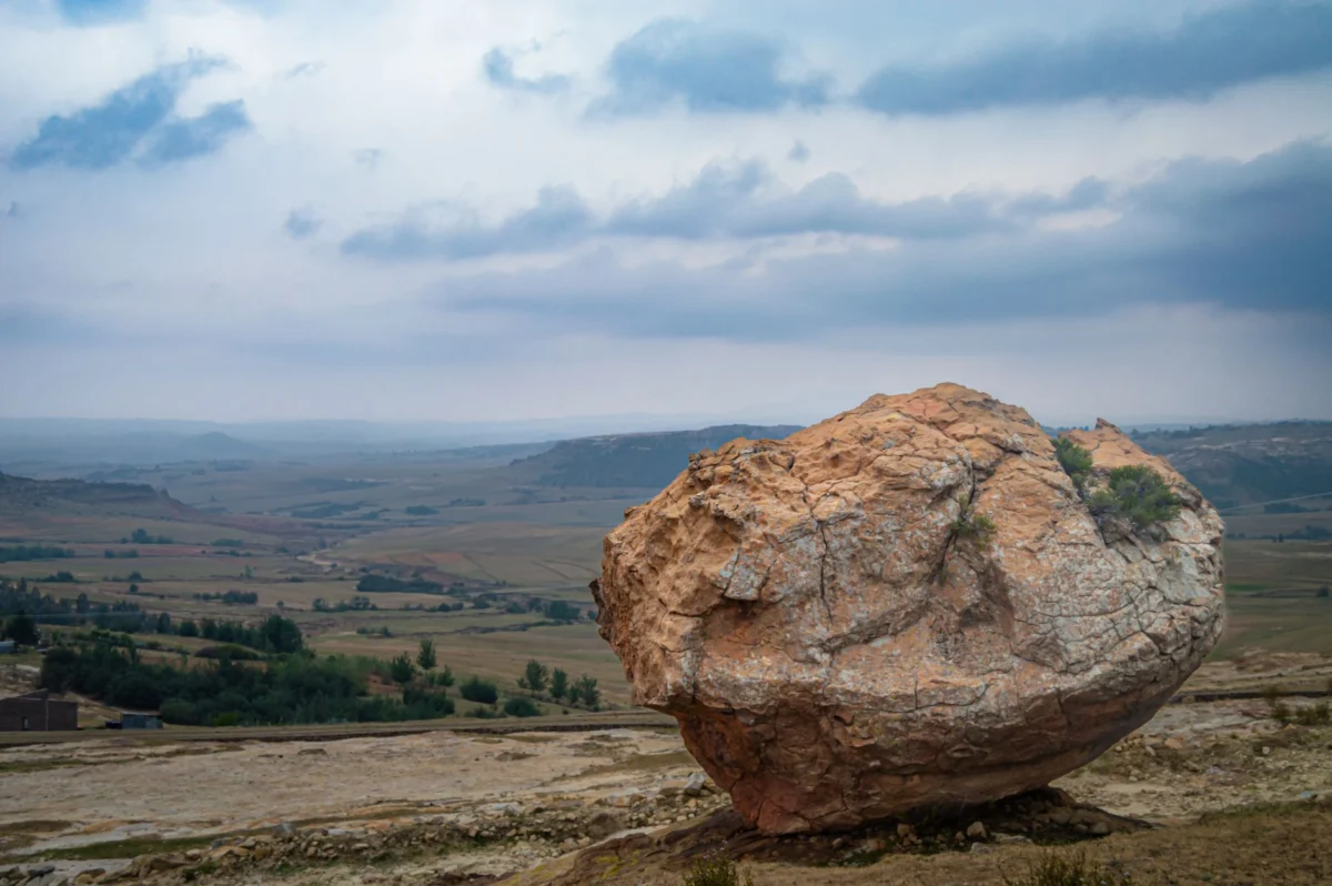 Stunning view of the Teyateyaneng landscape