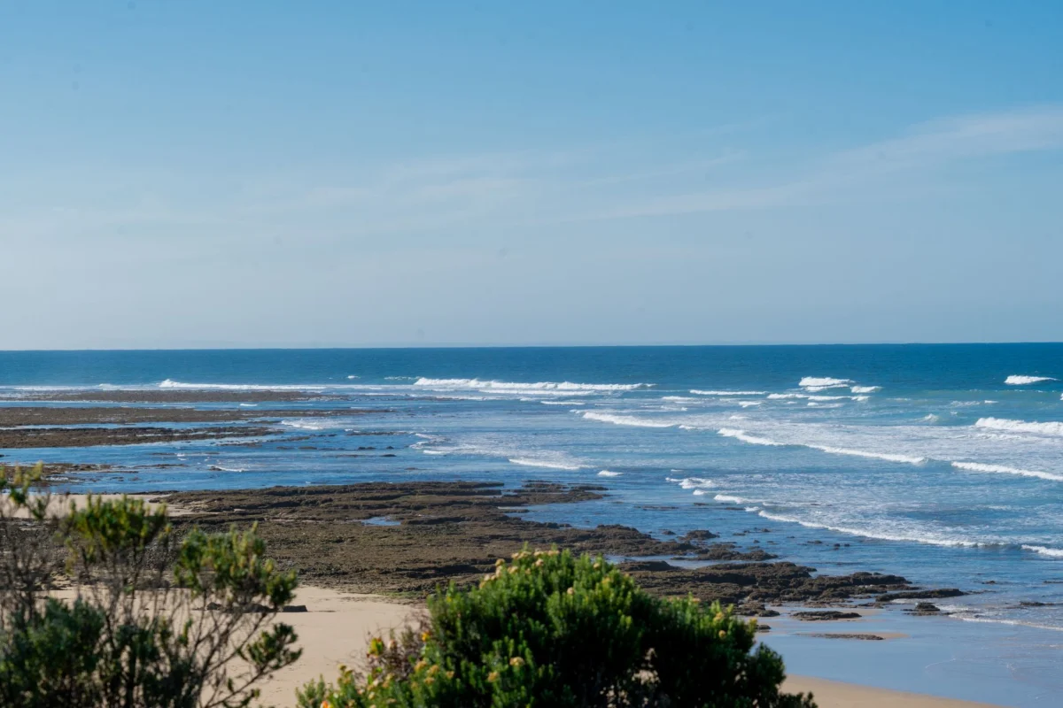 Stunning view of Tofo beachfront lodging options