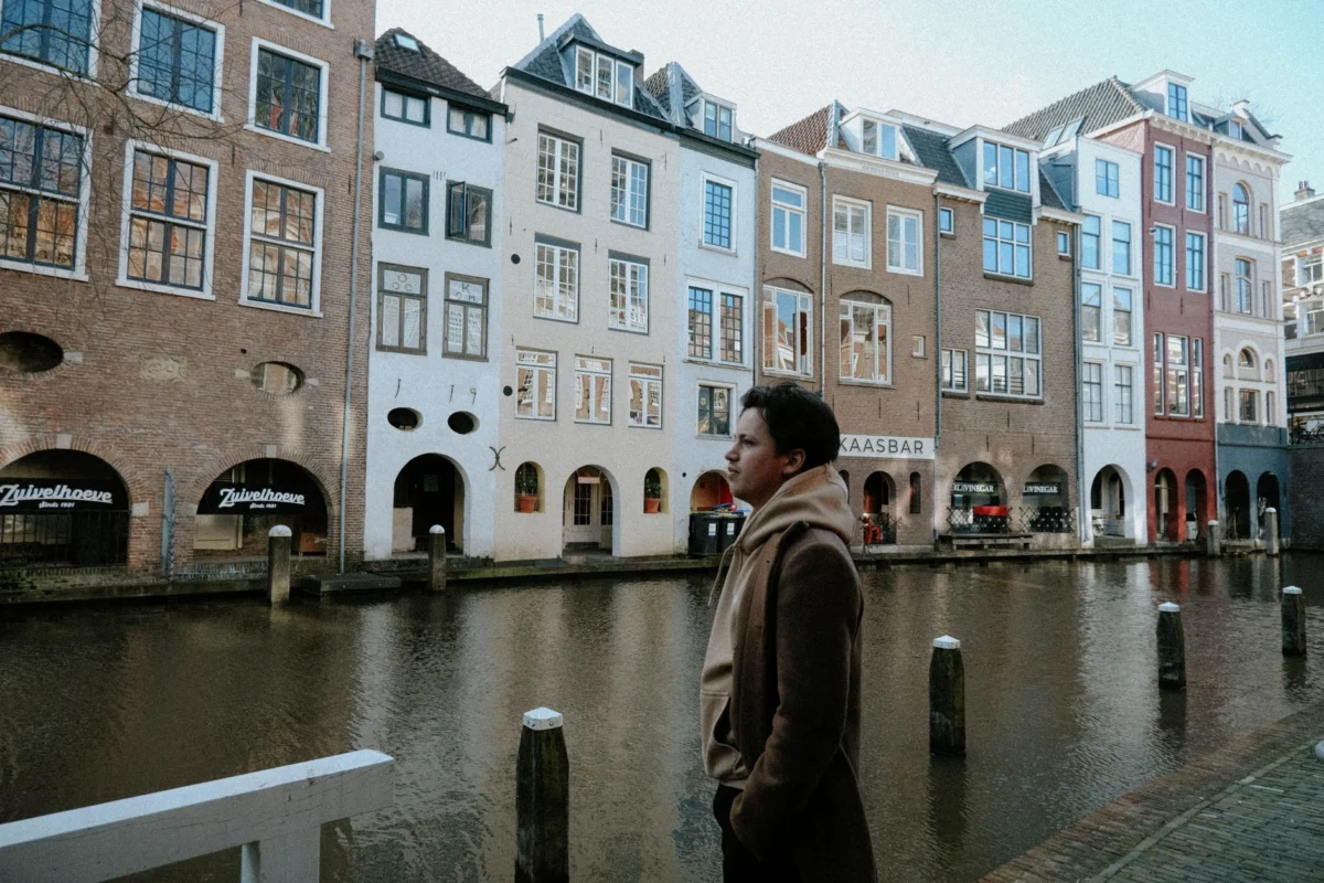 Scenic view of Utrecht with charming canals