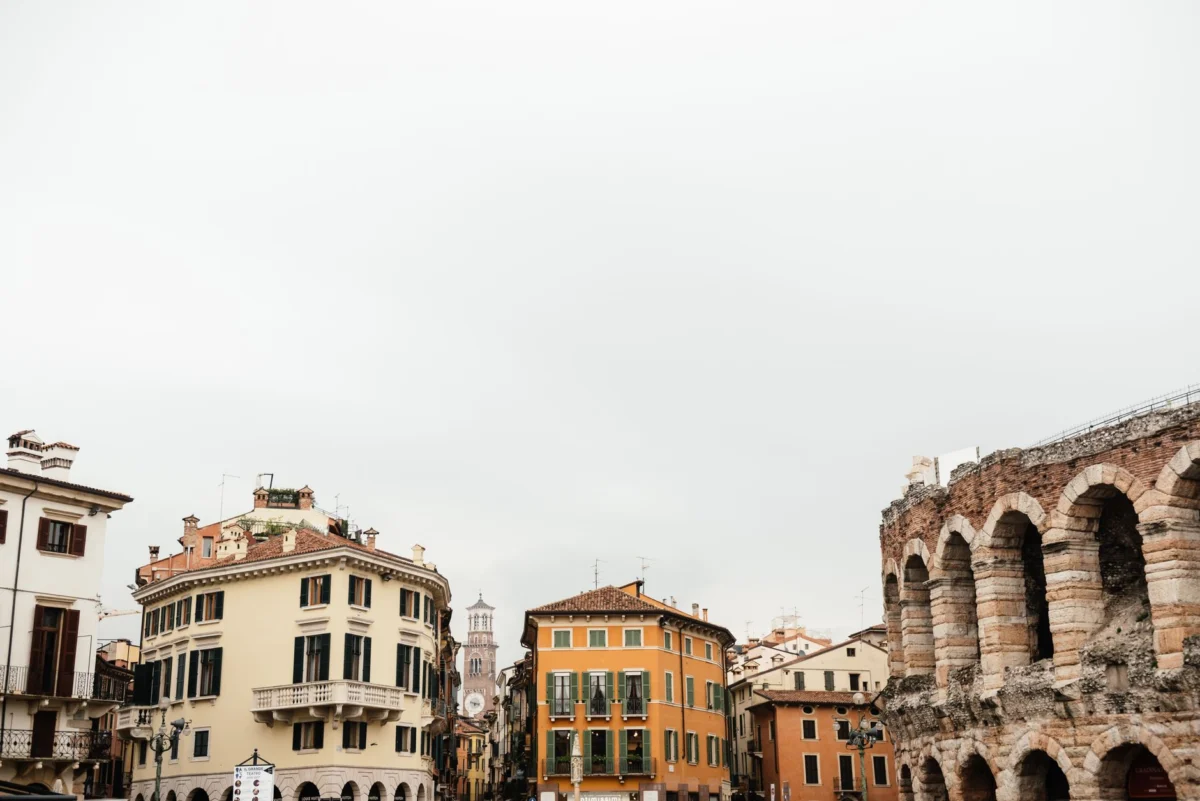 A panoramic view of Verona's historic skyline