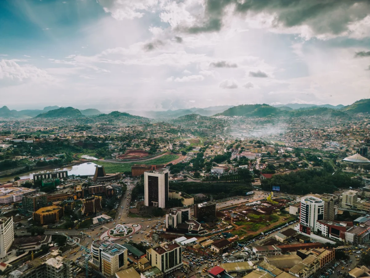 Yaounde skyline showcasing the city's vibrant culture