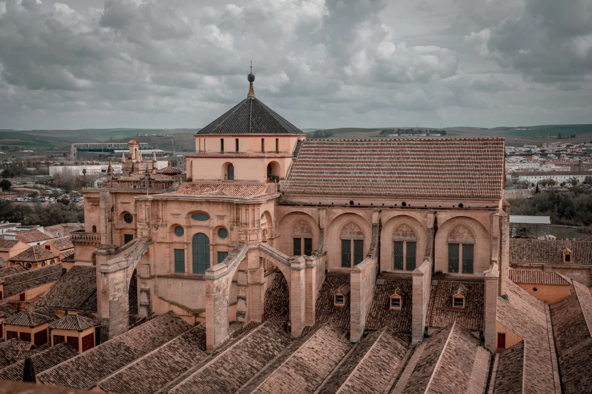 Córdoba skyline with its historic cathedral and city rooftops
