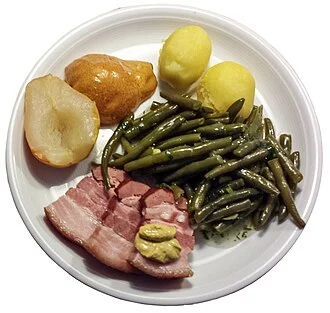 Birnen, Bohnen und Speck