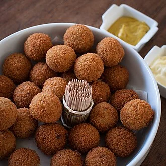 Ball-shaped Meat Croquettes