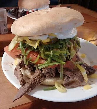 Chacarero Sandwich